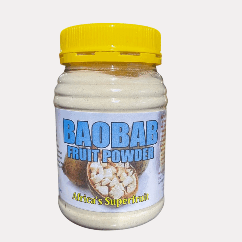 Buy Baobab Fruit Powder in Kenya – boosts energy, immunity & digestion. Rich in vitamin C, antioxidants & fiber. Great for smoothies & healthy diets